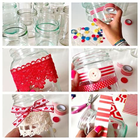 Uk Glass Jars Decorating Glass Jars Jar