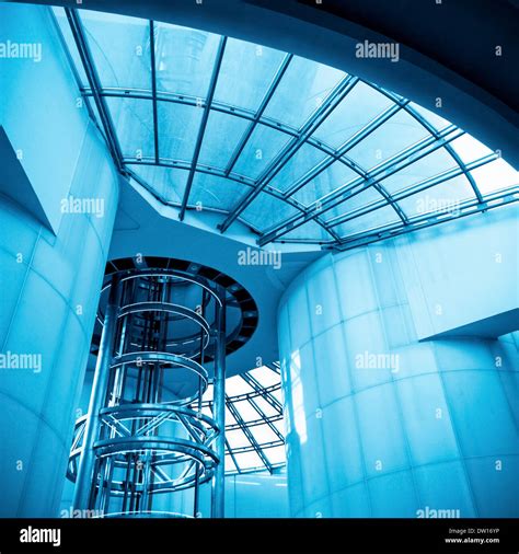 Futuristic Elevator In Shanghai Hi Res Stock Photography And Images Alamy