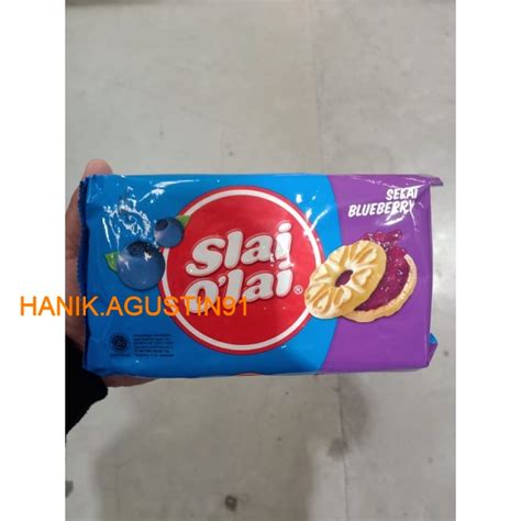 Jual Roma Slai O Lai Blueberry 240 Gr Slai Olai Bluebery 240gr