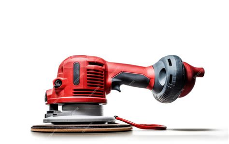 Premium AI Image | power sander view on white background