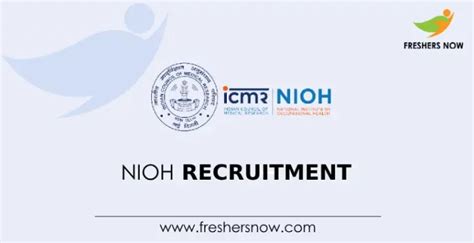 Nioh Recruitment Notification For Posts Online Form