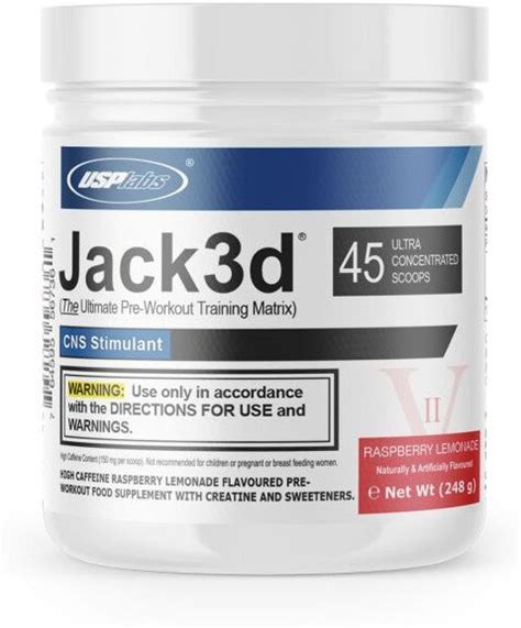 Usp Labs Jack D V G Raspberry Lemonade