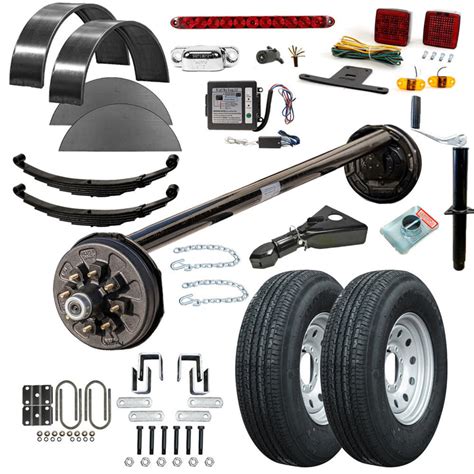 7k Trailer Axle Kits Conveniently Bundled The Trailer Parts Outlet