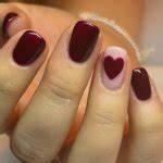 Beautiful Red Wine Nails For A Dark And Chic Manicure