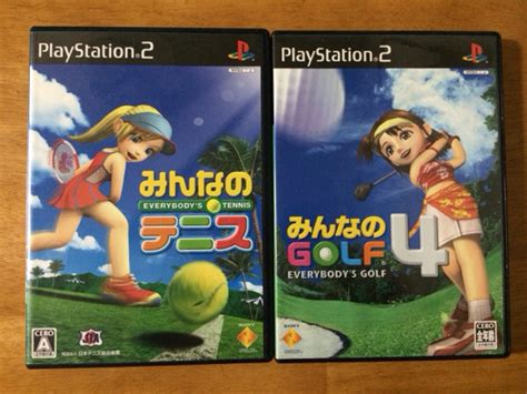 Ps2 みんなのゴルフ4＆みんなのテニス 二本セットゴルフ｜売買されたオークション情報、yahooの商品情報をアーカイブ公開