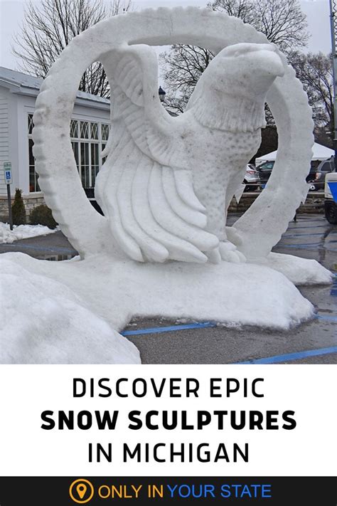 Seeing The Massive Snow Sculptures In The Small Town Of Frankenmuth ...