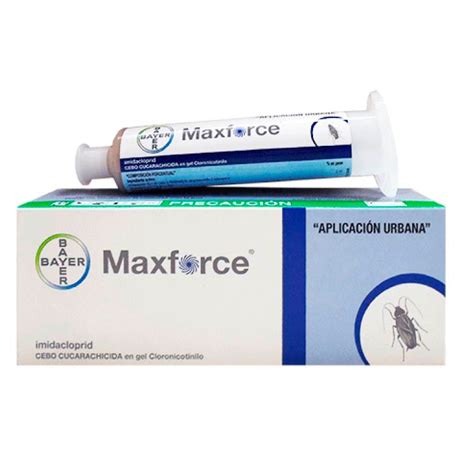 Max Force Gel Bayer Gr Mata Cucarachas Maxforce Nuevo Original Sellado