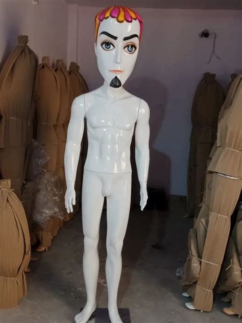 White Fiberglass Male Mannequin Foldable F At Rs In New Delhi