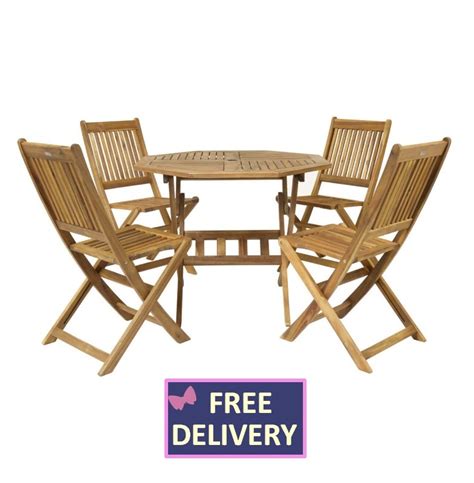 Wooden Patio Set 4 Seater Patio Ideas