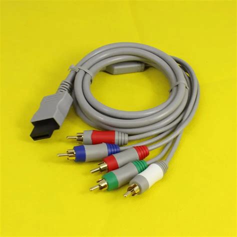 1 8m 1080P Component Game Cable For Nintendo Wii HDTV Audio Video AV 5