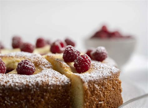 Himbeerkuchen Mit Quark Klecksen Backen Mit Saisonalen Zutaten