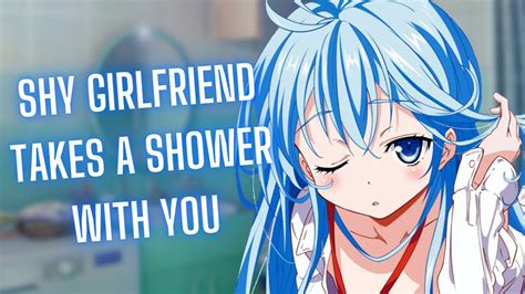 Shy Girlfriend Takes A Shower With You {asmr Roleplay} Youtube