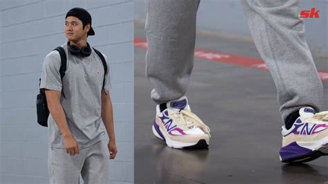 In Photos Shohei Ohtani Spotted Sporting Unreleased Kicks Following