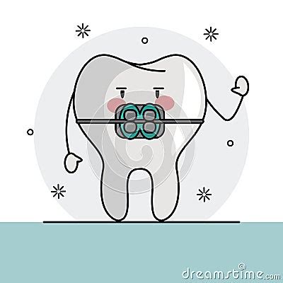 Tooth Funny Cartoon Vector Illustration | CartoonDealer.com #126984210