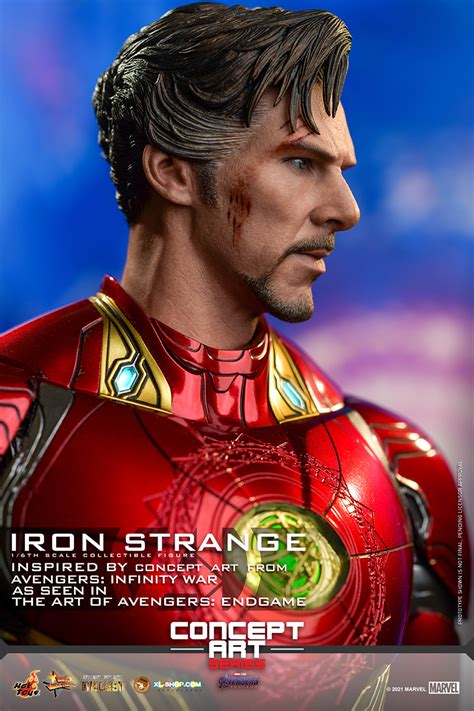 Hot Toys MMS606D41 Avengers Endgame Concept Art Series 1 6th Scale Iron Strange
