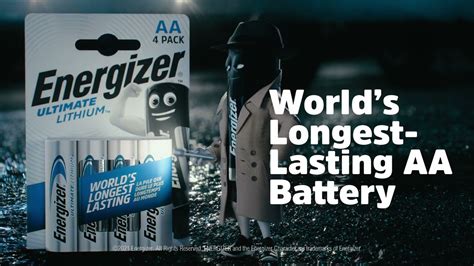 Worlds Longest Lasting AA Battery Energizer Ultimate Lithium YouTube