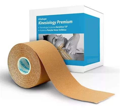 Cinta Kinesiol Gica Vitaltape Fita Kinesio Kinesio Fita Kinesio