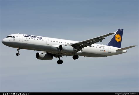 D AIDE Airbus A321 231 Lufthansa José Ferraz JetPhotos