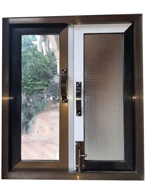 Modern Aluminium Powder Coating Hinged Window For Residential And Commercial At Rs 300 Sq Ft In