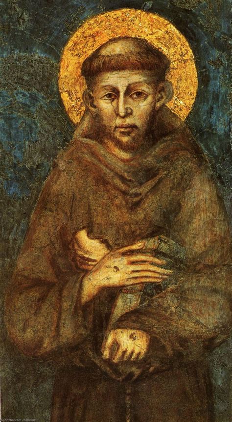 Saint Francis Of Assisi Detail Cimabue 백과 사전