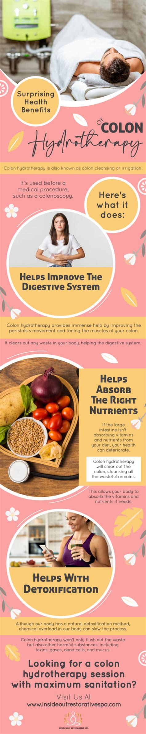 Surprising Health Benefits Of Colon Hydrotherapy Infograph Inside