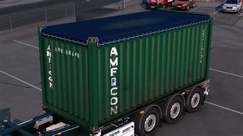 Amficon Used Green Livery 20ft Open Top Container Flickr