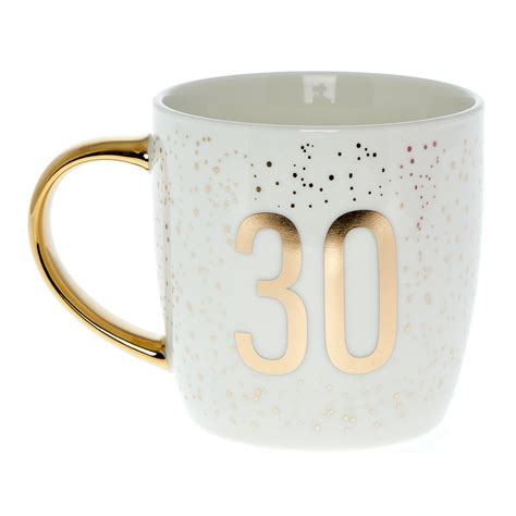 Buy Gold Confetti 30th Birthday Mug In A Box For Gbp 499 Card Factory Uk