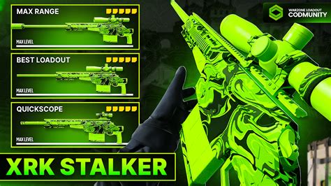 The Best One Shot Loadouts For The Xrk Stalker Warzone Sniper Meta