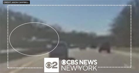 Dash Cam Video Shows Plane Making Emergency Landing On Li Parkway Cbs New York