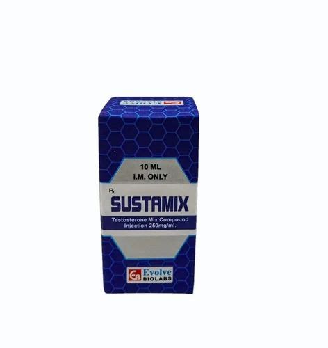 Sustamix Inj Testosterone Mix Compound Injection Packaging Size