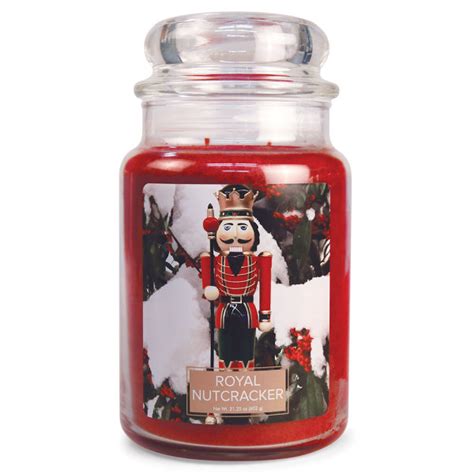 Royal Nutcracker Duftkerze Im Glas Gro Village Candle