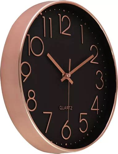 Ripley Reloj De Pared Redondo Cm Mural Decorativo Silencioso