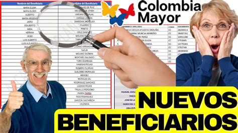 Beneficiarios De Colombia Mayor Consulta Nuevos Listados 2023 Jey Te