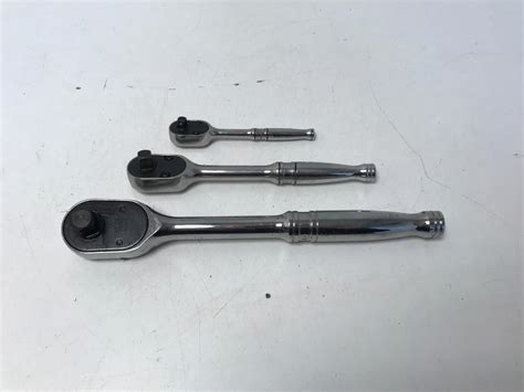 Snap On Rat80 3 Piece Ratchet Set