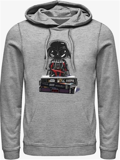 Queens Star Wars Classic Vhs Funk Unisex Hoodie Heather Grey Ceny