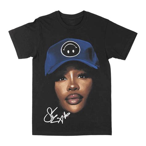 Sza Smiley Big Face Graphic Tee