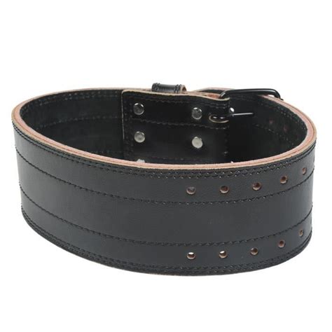 Ceinture D Halt Rophilie En Cuir V Ritable Vingvo Ajustable