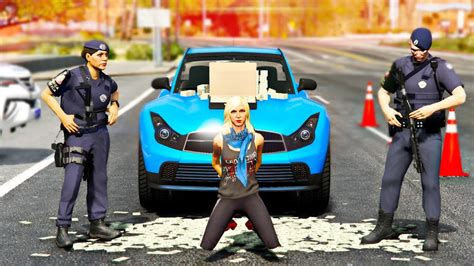 CAIU NA BLITZ POLICIAL DA FORÇA TÁTICA e SE DEU MUITO MAL GTA 5 MOD