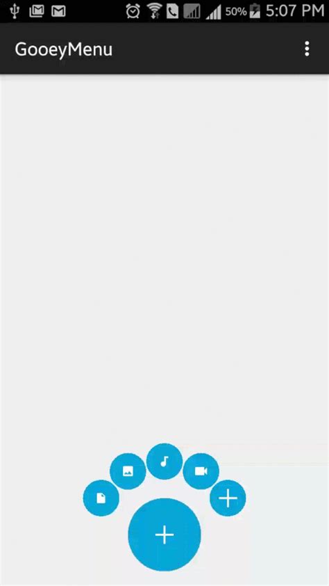 GooeyMenu - Sample Code and Directory of libraries for Android ...