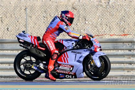 Paddock optimistic as Marc Marquez “restrains himself” on Ducati debut ...