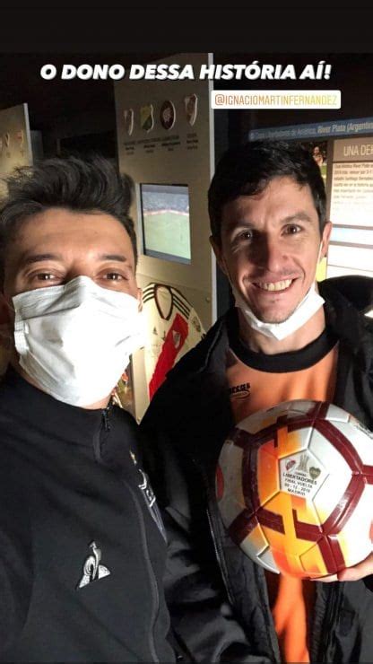 La Foto De Nacho Fernández Que Causó Alegría En Los Hinchas De River Tyc Sports