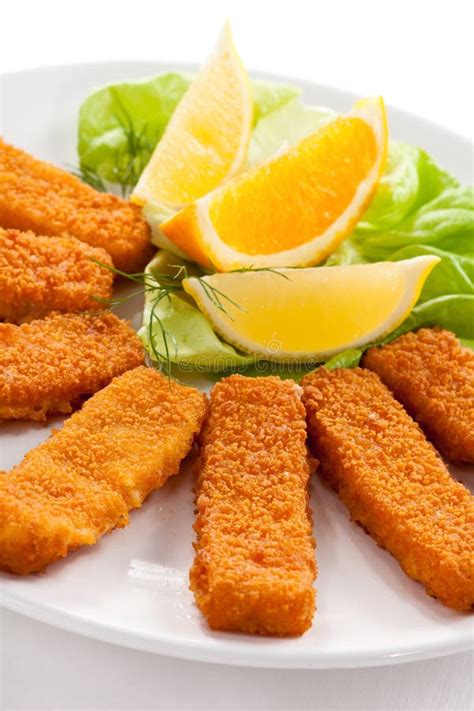 Fried Fish Fingers Stock Photo Image 16425690