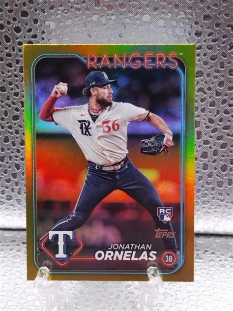 Jonathan Ornelas Topps Series Lamina D Oro Rookie Texas