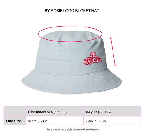 Bucket Hat Sizing Chart By Rosie