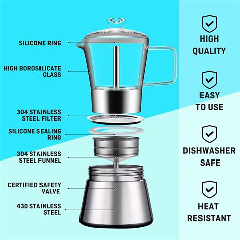 SIXAQUAE Greca Moka Induction Stovetop Espresso Maker Review | Morning