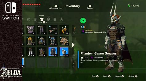 Phantom Ganon Armor Locations Legend Of Zelda Breath Of The Wild