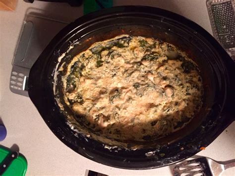 Crockpot Spinach Artichoke Chicken Recipe Thriftyfun