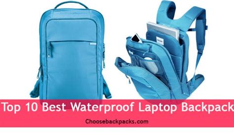 Top 10 Best Waterproof Laptop Backpacks 2019 Review Choose Backpacks