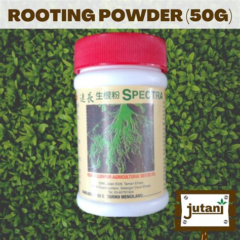 Spectra Rooting Powder Plant Hormone Hormon Pokok 50g Shopee