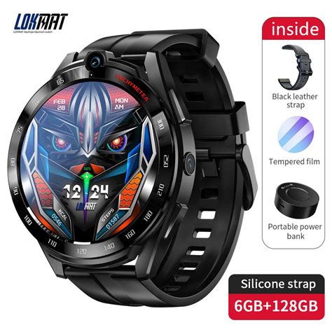 LOKMAT APPLLP 4 PRO Android Смарт-часы Телефон Wi-Fi GPS Мужские часы ...